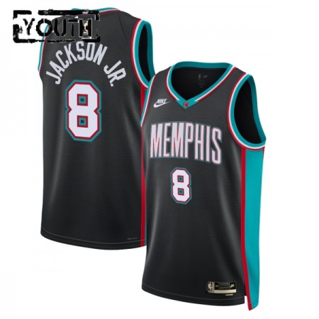 NBA Børn Trøje Memphis Grizzlies Jaren Jackson JR 2025-26 Nike Classic Edition Sort Swingman NBA Børn Trøje Memphis Grizzlies Jaren Jackson JR 2025-26 Nike Classic Edition Sort Swingman